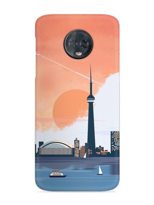 Toronto Canada Snap Case for Motorola Moto G6 Plus Zapvi