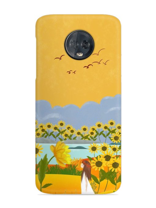 Beginning Of Autumn Snap Case for Motorola Moto G6 Plus