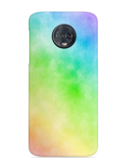 Watercolor Mixture Snap Case for Motorola Moto G6 Plus