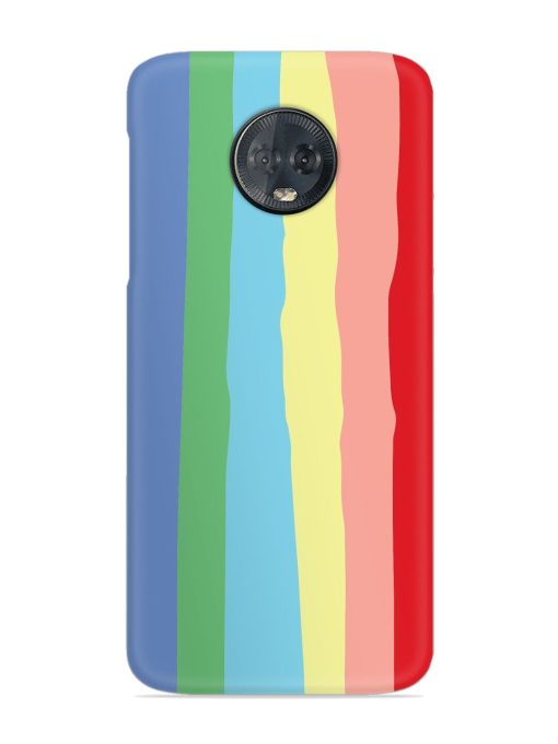 Rainbow Premium Shade Snap Case for Motorola Moto G6 Plus Zapvi