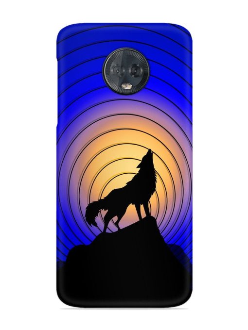 Fox Roaring Design Snap Case for Motorola Moto G6 Plus Zapvi