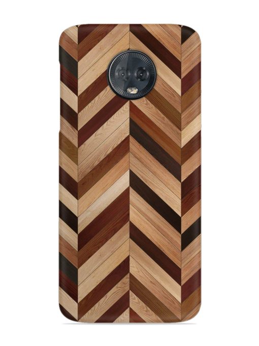 Seamless Wood Parquet Snap Case for Motorola Moto G6 Plus