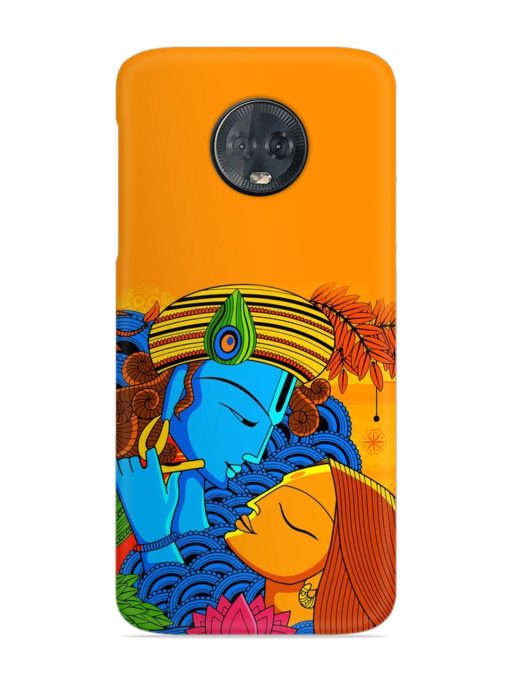 Illustration Hindu Goddess Snap Case for Motorola Moto G6 Plus