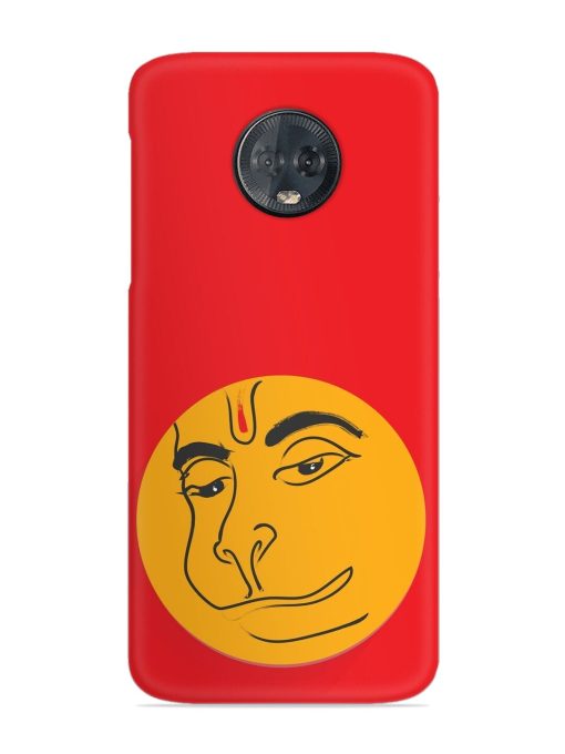 Lord Hanuman Vector Snap Case for Motorola Moto G6 Plus Zapvi