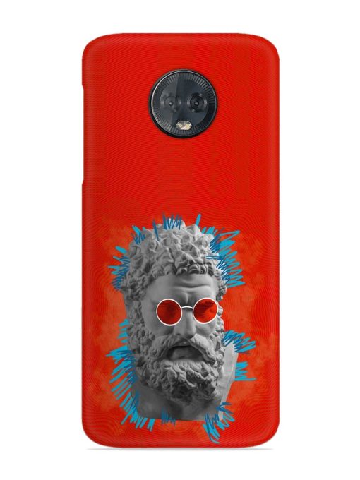 Contemporary Art Concept Snap Case for Motorola Moto G6 Plus