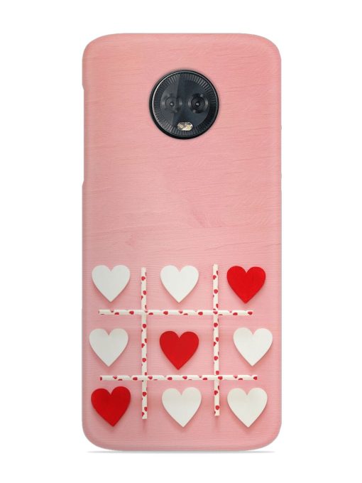 Valentines Day Concept Snap Case for Motorola Moto G6 Plus