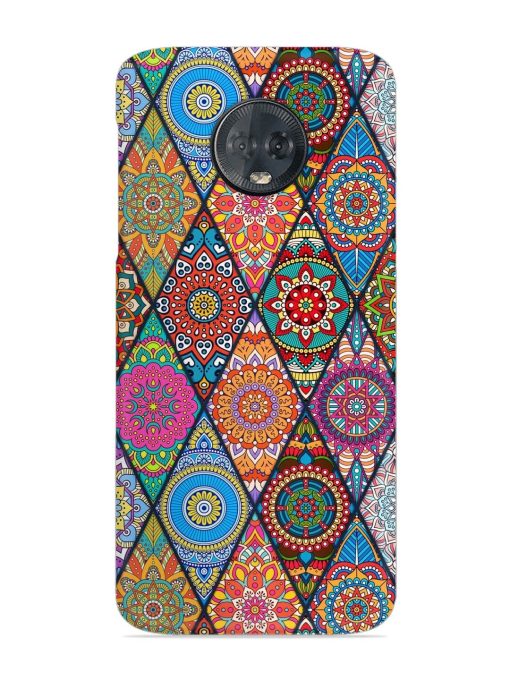 Seamless Tile Pattern Snap Case for Motorola Moto G6 Plus