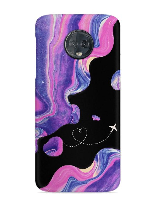 Glitter Art Snap Case for Motorola Moto G6 Plus