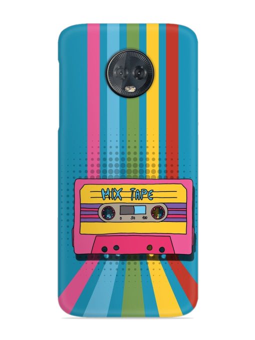 Mix Tape Vactor Snap Case for Motorola Moto G6 Plus