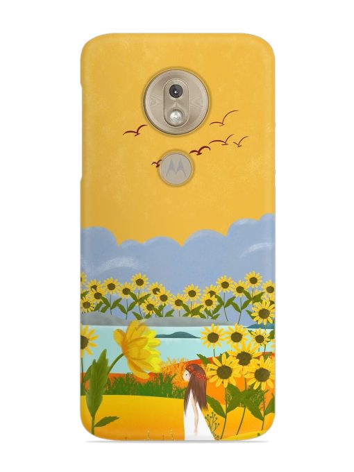 Beginning Of Autumn Snap Case for Motorola Moto G7 Play