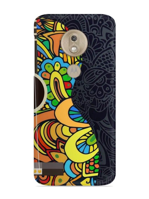 Guitar Vector Art Snap Case for Motorola Moto G7 Play