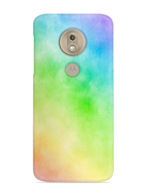 Watercolor Mixture Snap Case for Motorola Moto G7 Play