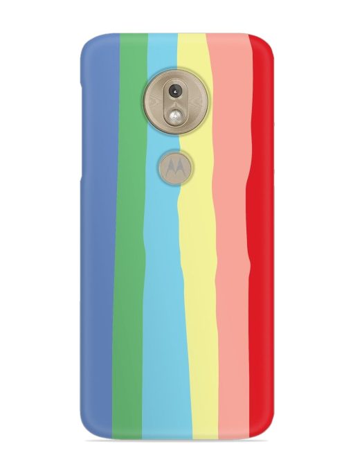 Rainbow Premium Shade Snap Case for Motorola Moto G7 Play Zapvi