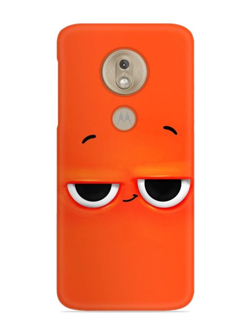 Smiley Face Snap Case for Motorola Moto G7 Play