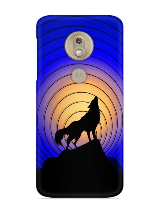 Fox Roaring Design Snap Case for Motorola Moto G7 Play Zapvi