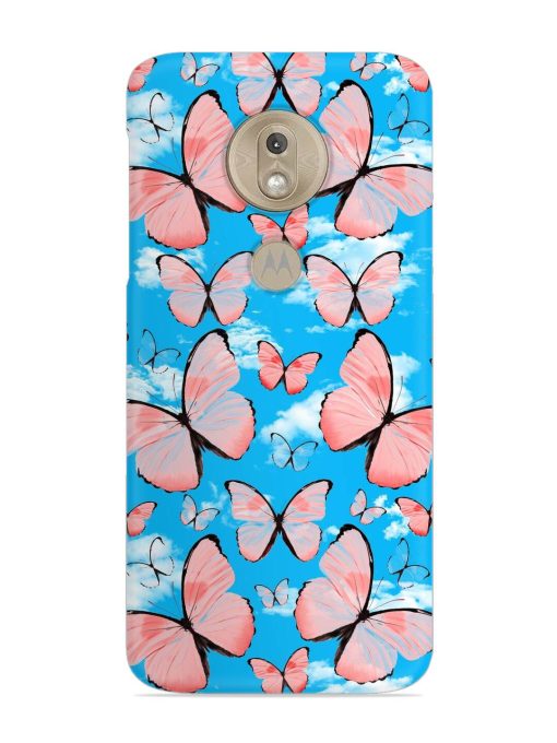 Seamless Pattern Tropical Snap Case for Motorola Moto G7 Play Zapvi