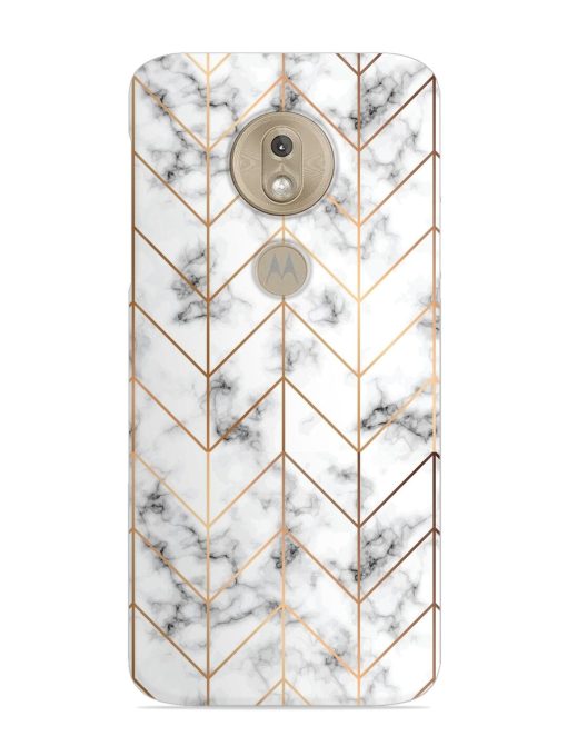 Vector Marble Texture Snap Case for Motorola Moto G7 Play