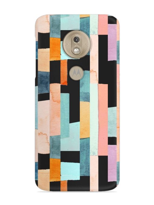 Geometric Seamless Pattern Snap Case for Motorola Moto G7 Play