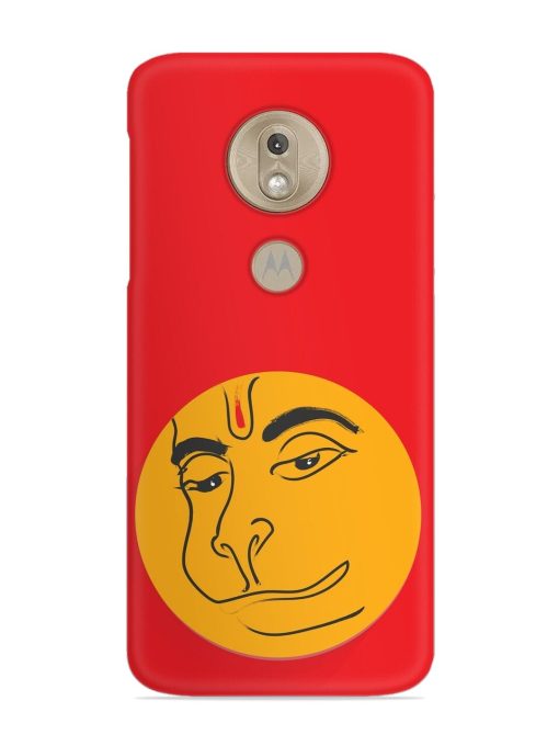 Lord Hanuman Vector Snap Case for Motorola Moto G7 Play Zapvi