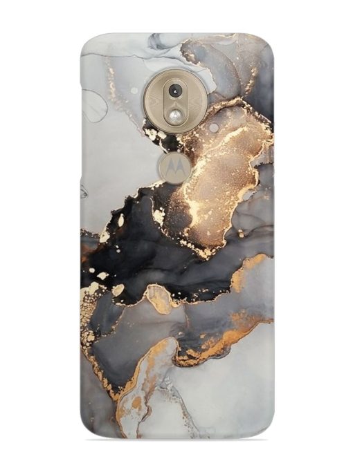 Luxury Abstract Fluid Snap Case for Motorola Moto G7 Play