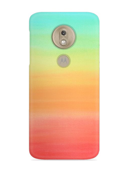 Background Sky Watercolor Snap Case for Motorola Moto G7 Play Zapvi