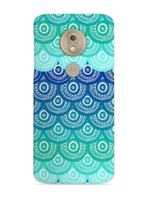 Ethnic Seamless Pattern Snap Case for Motorola Moto G7 Play Zapvi