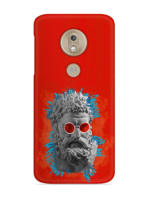 Contemporary Art Concept Snap Case for Motorola Moto G7 Play