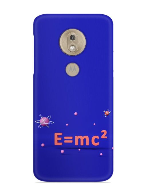 Formula Relativity Equation Snap Case for Motorola Moto G7 Play