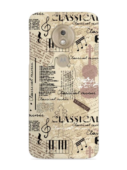 Classical Music Lpattern Snap Case for Motorola Moto G7 Play