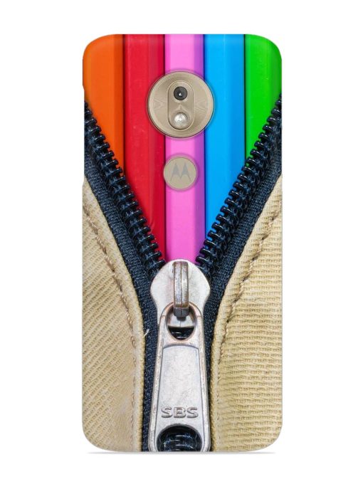 Zip In Color Snap Case for Motorola Moto G7 Play