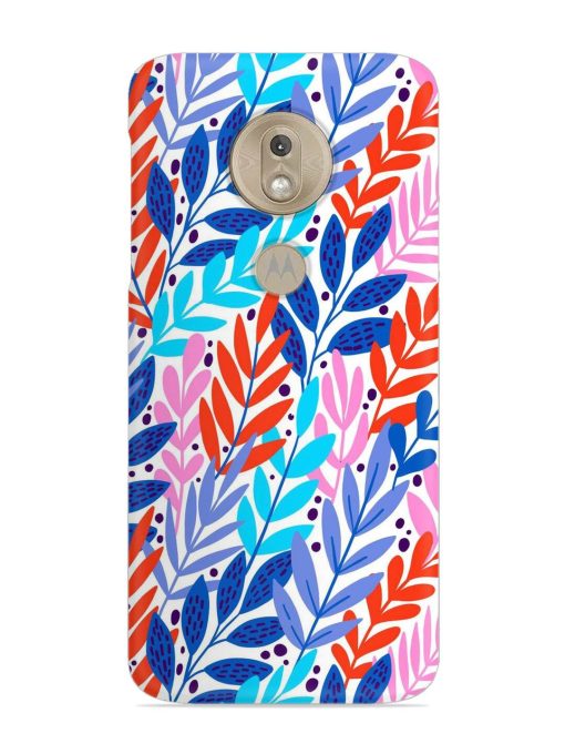 Bright Floral Tropical Snap Case for Motorola Moto G7 Play Zapvi