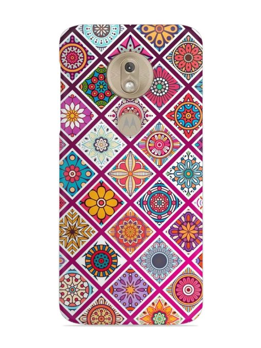 Seamless Tile Pattern Snap Case for Motorola Moto G7 Play