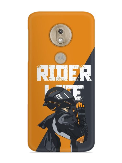 Rider Life Snap Case for Motorola Moto G7 Play