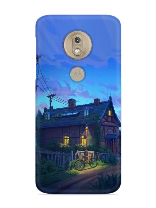 Beautiful Village House Snap Case for Motorola Moto G7 Play Zapvi