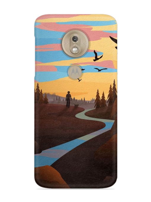 Natural Landscape Art Snap Case for Motorola Moto G7 Play