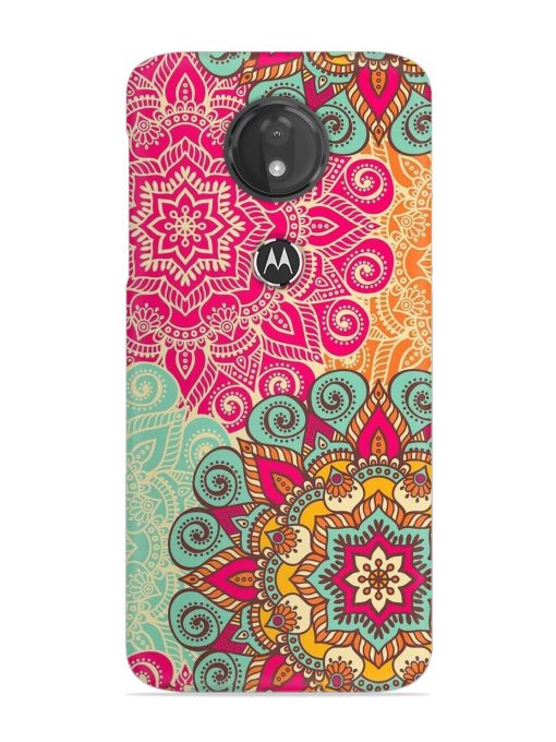 Mandala Seamless Snap Case for Motorola Moto G7 Power Zapvi