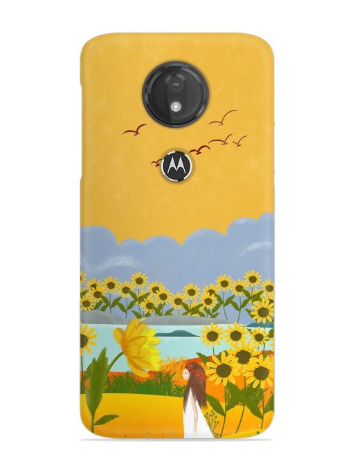 Beginning Of Autumn Snap Case for Motorola Moto G7 Power Zapvi