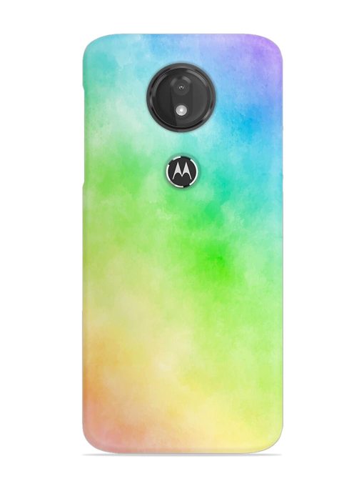 Watercolor Mixture Snap Case for Motorola Moto G7 Power