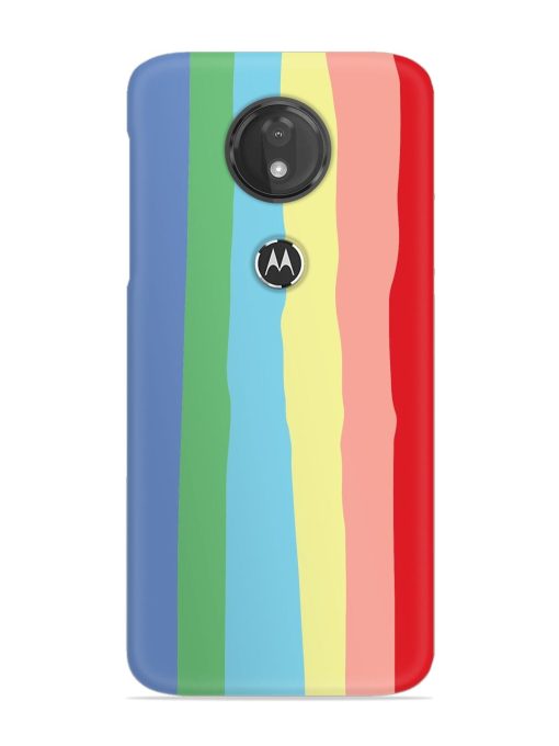 Rainbow Premium Shade Snap Case for Motorola Moto G7 Power Zapvi