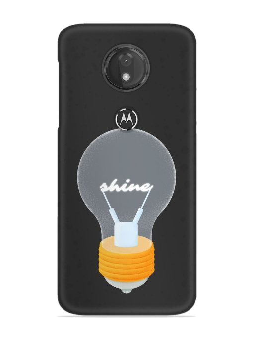 Bulb Background Snap Case for Motorola Moto G7 Power