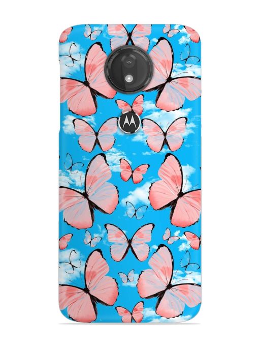 Seamless Pattern Tropical Snap Case for Motorola Moto G7 Power Zapvi