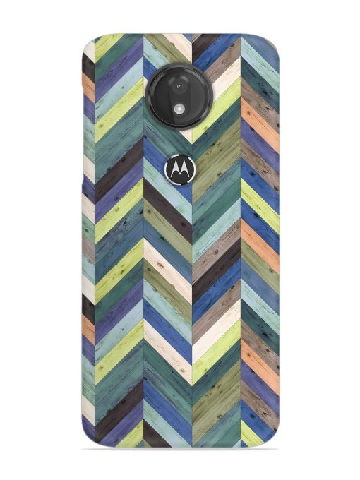 Chevron Random Color Snap Case for Motorola Moto G7 Power Zapvi