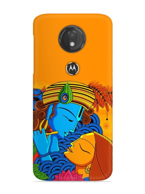 Illustration Hindu Goddess Snap Case for Motorola Moto G7 Power Zapvi