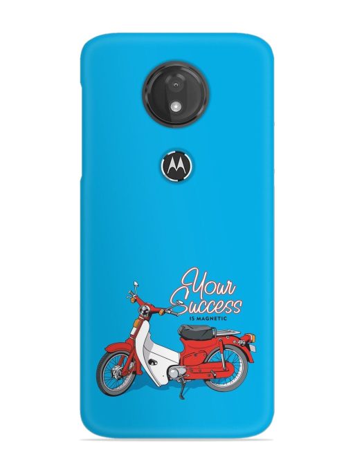 Motorcycles Image Vector Snap Case for Motorola Moto G7 Power