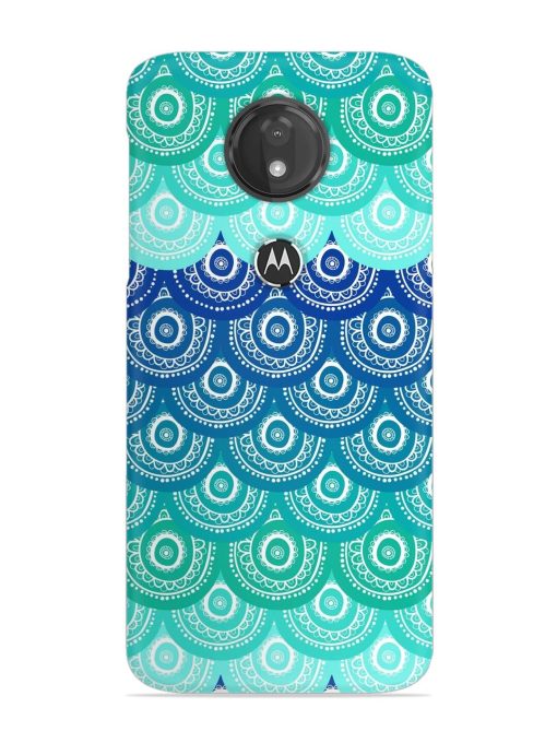 Ethnic Seamless Pattern Snap Case for Motorola Moto G7 Power