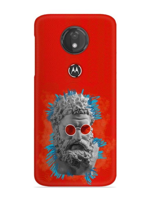 Contemporary Art Concept Snap Case for Motorola Moto G7 Power