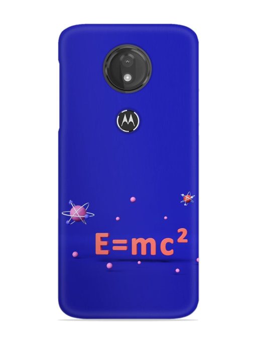 Formula Relativity Equation Snap Case for Motorola Moto G7 Power Zapvi