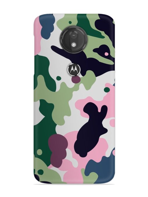 Seamless Funky Camouflage Snap Case for Motorola Moto G7 Power Zapvi