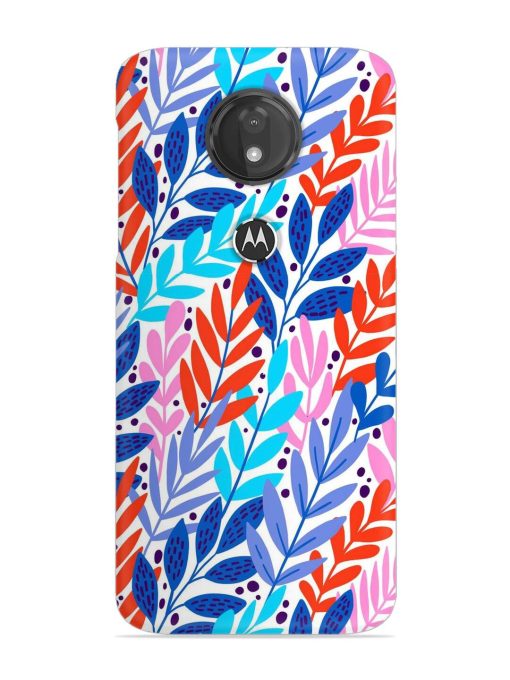 Bright Floral Tropical Snap Case for Motorola Moto G7 Power Zapvi