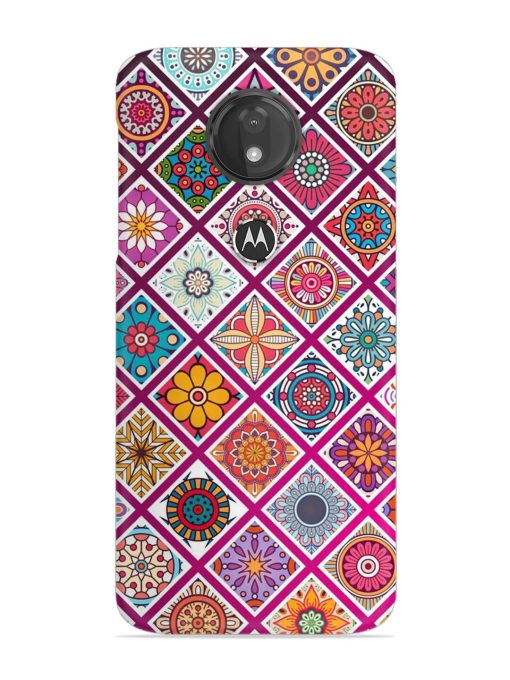 Seamless Tile Pattern Snap Case for Motorola Moto G7 Power